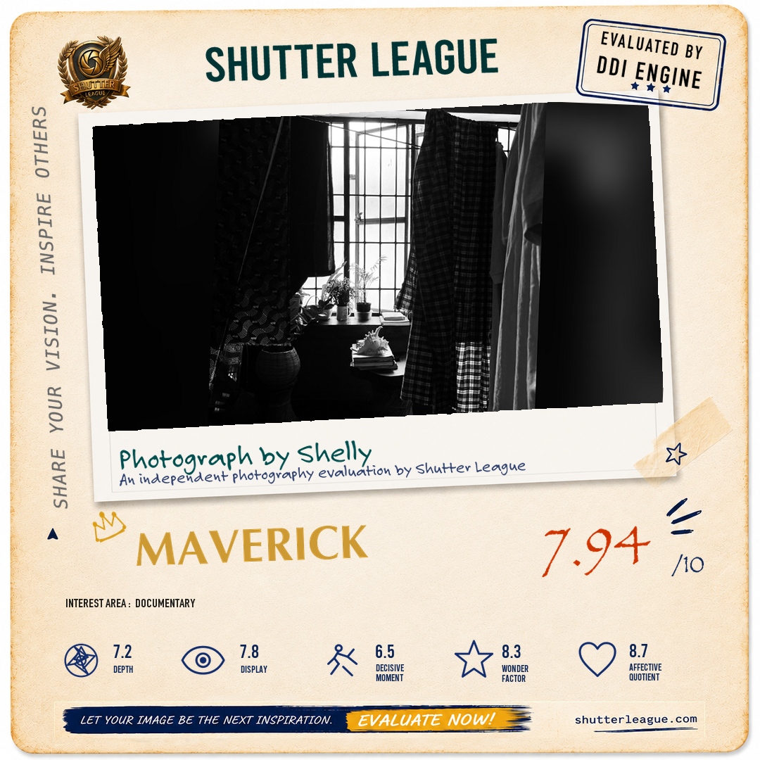 Shutter League evaluation card — Rainy season