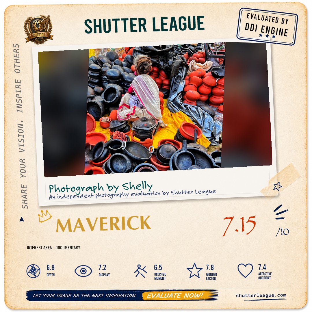 Shutter League evaluation card — Down to earth