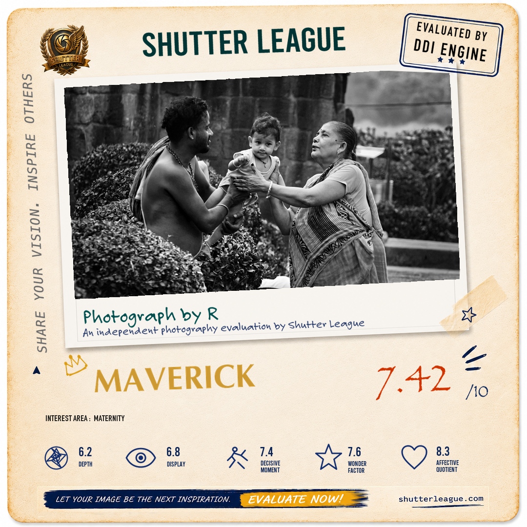Shutter League evaluation card — HANDLE WITH CARE