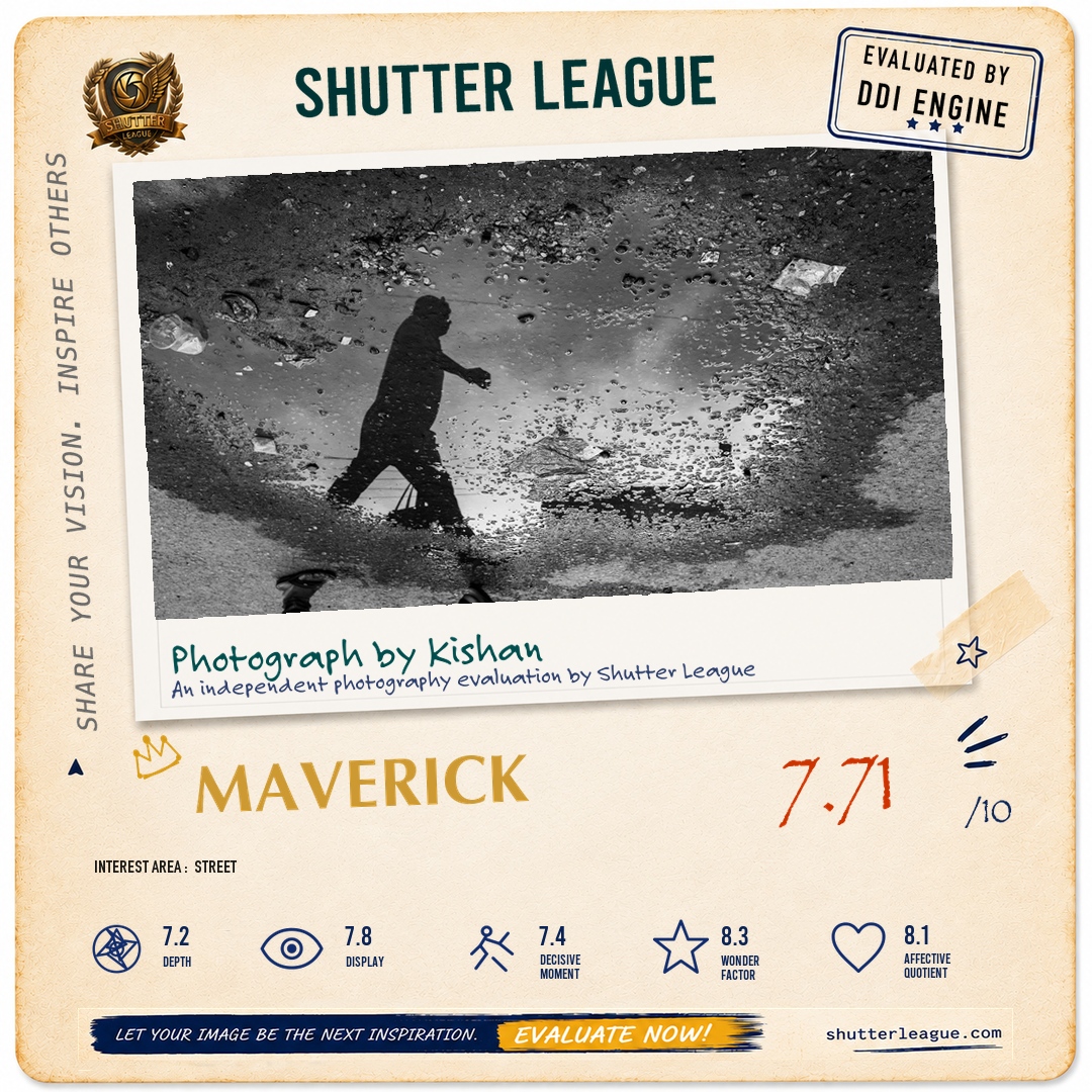 Shutter League evaluation card — Between