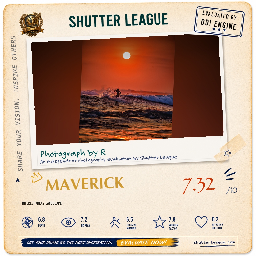 Shutter League evaluation card — ADRENALINE RUSH