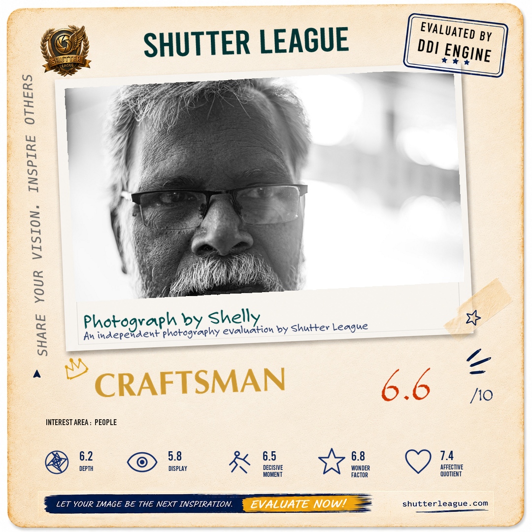 Shutter League evaluation card — Cafe stories