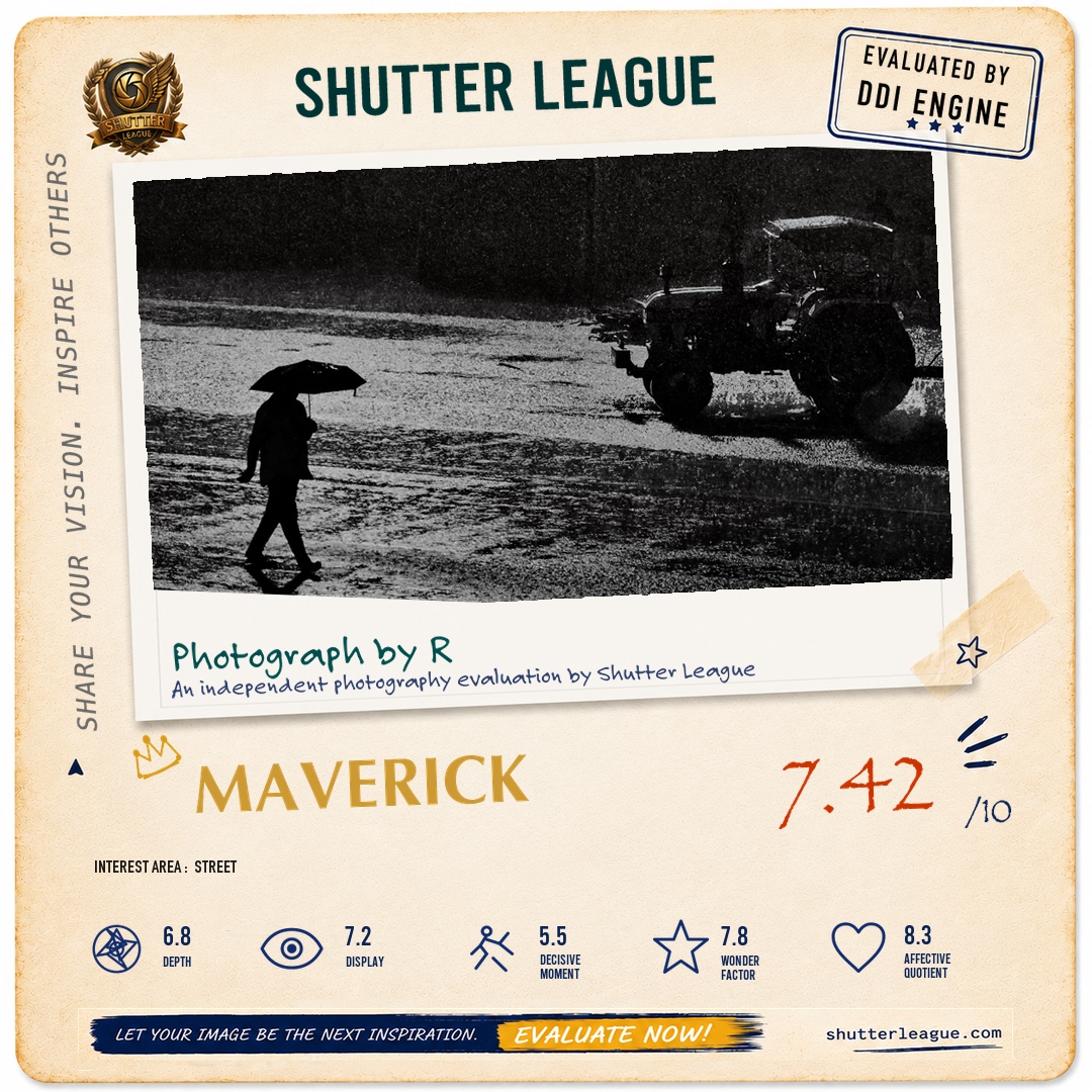 Shutter League evaluation card — ON TRACK