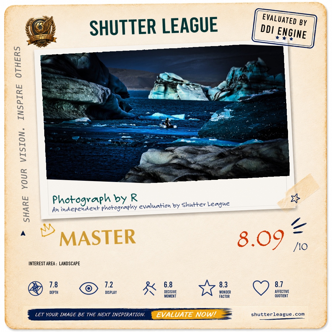 Shutter League evaluation card — ICE NO LAND