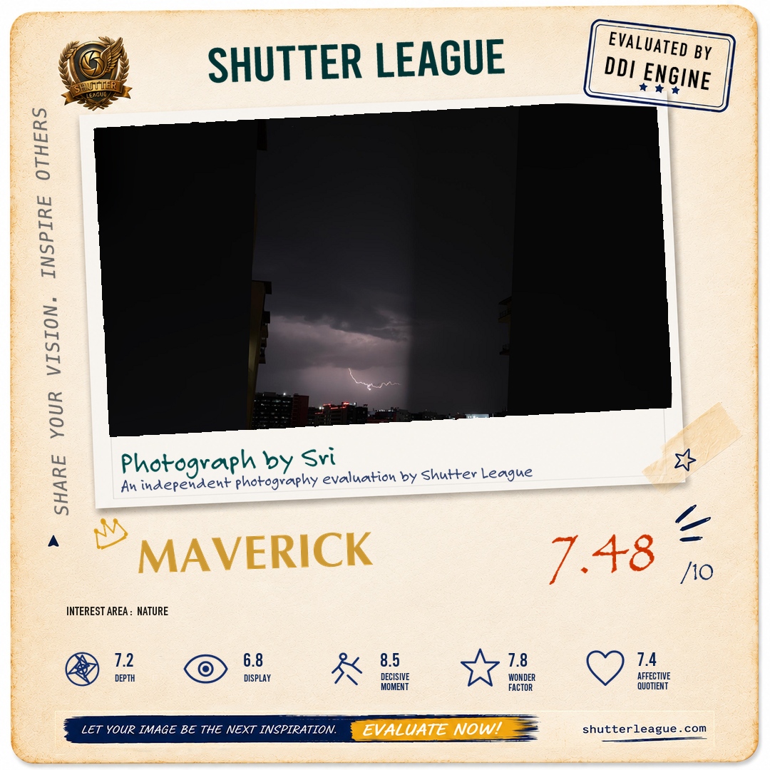 Shutter League evaluation card — The OG Bolt