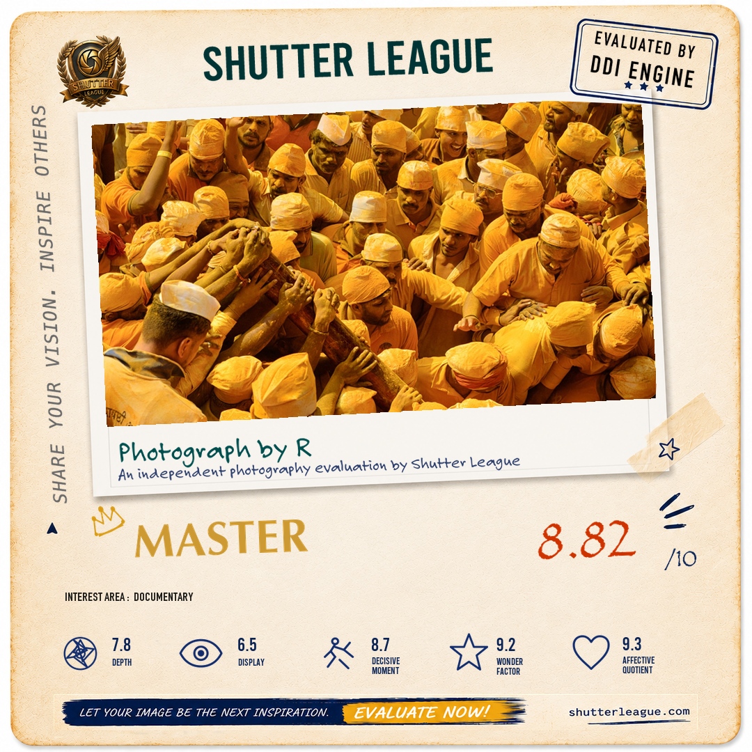 Shutter League evaluation card — JEJURI HALDI