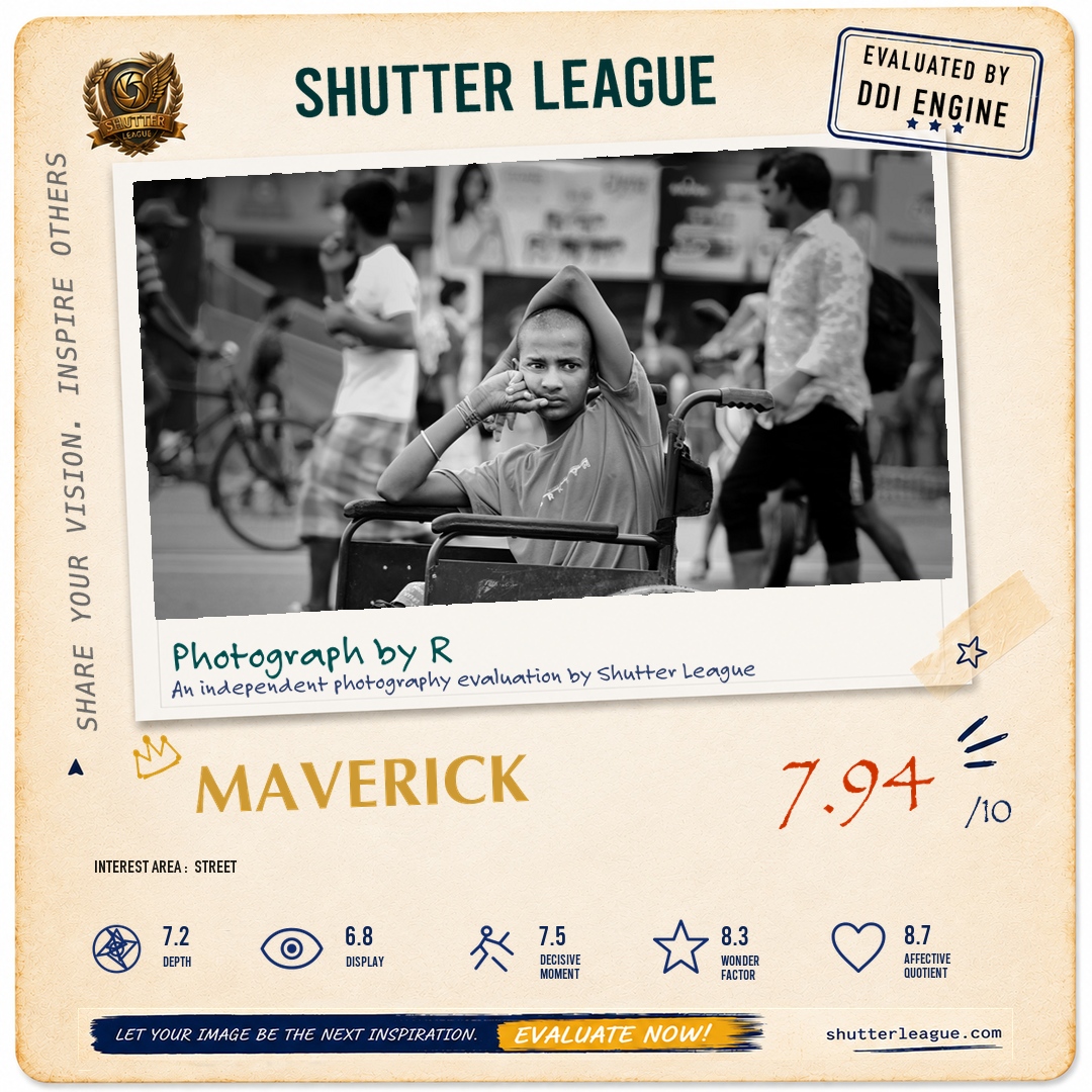 Shutter League evaluation card — ME TOO