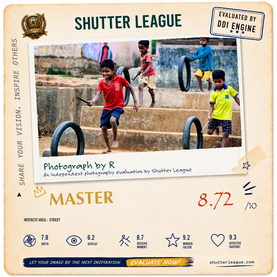 Shutter League evaluation card — SPIRIT OF OLYMPICS