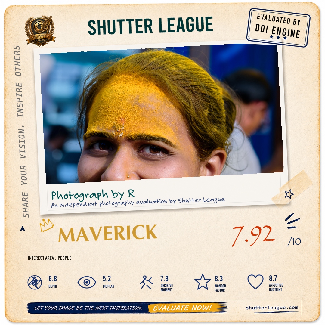 Shutter League evaluation card — HALDI SMILE