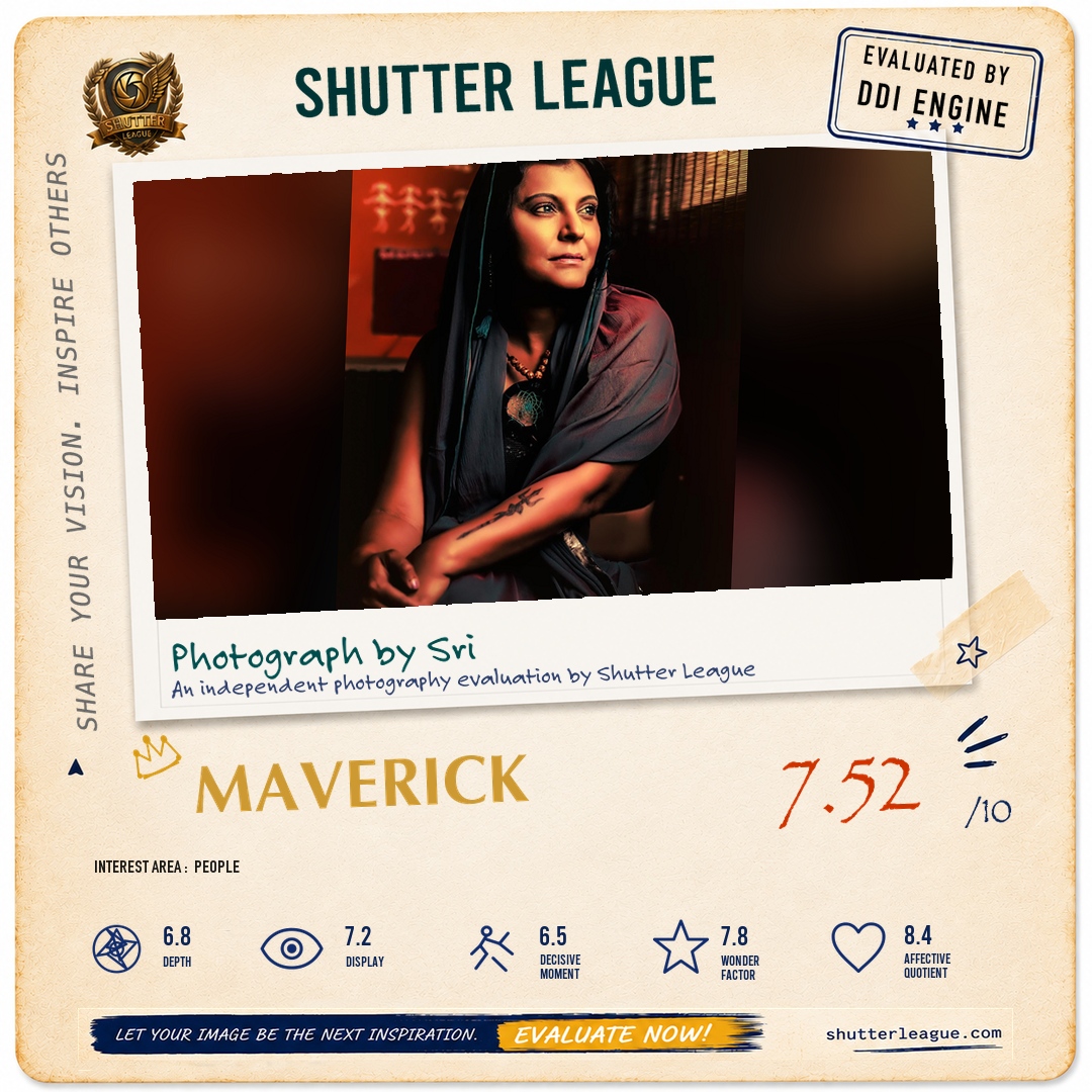 Shutter League evaluation card — The day after