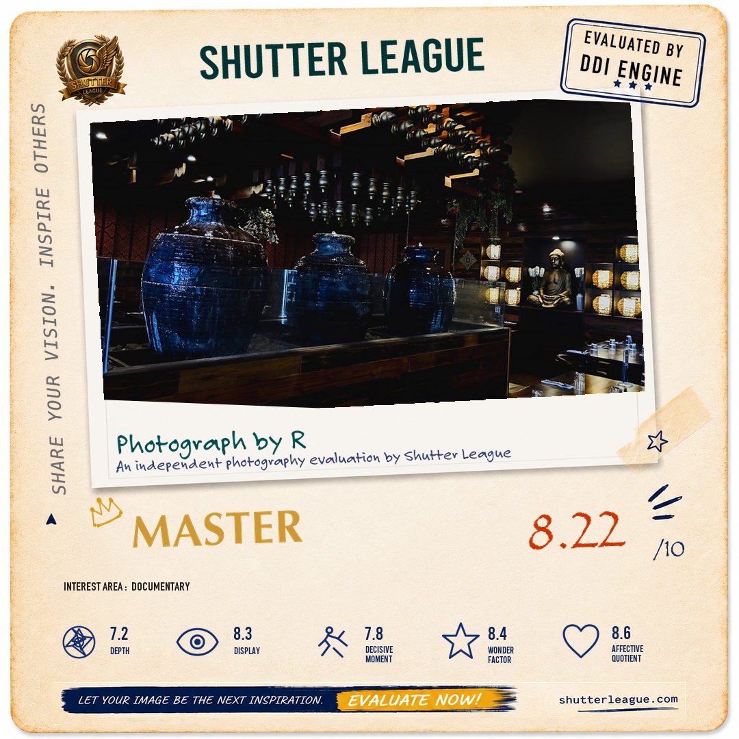 Shutter League evaluation card — GAUTAM