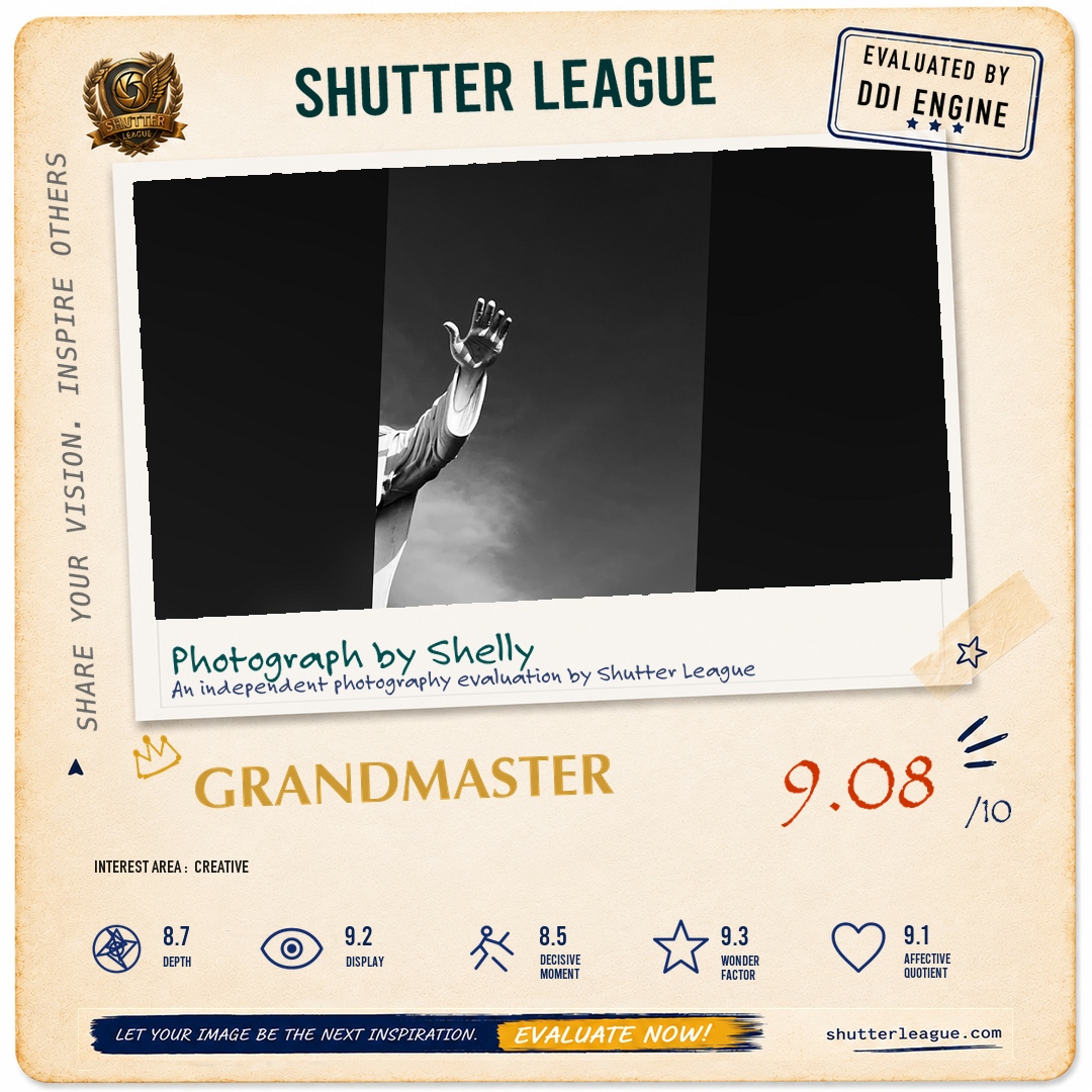 Shutter League evaluation card — The big hand