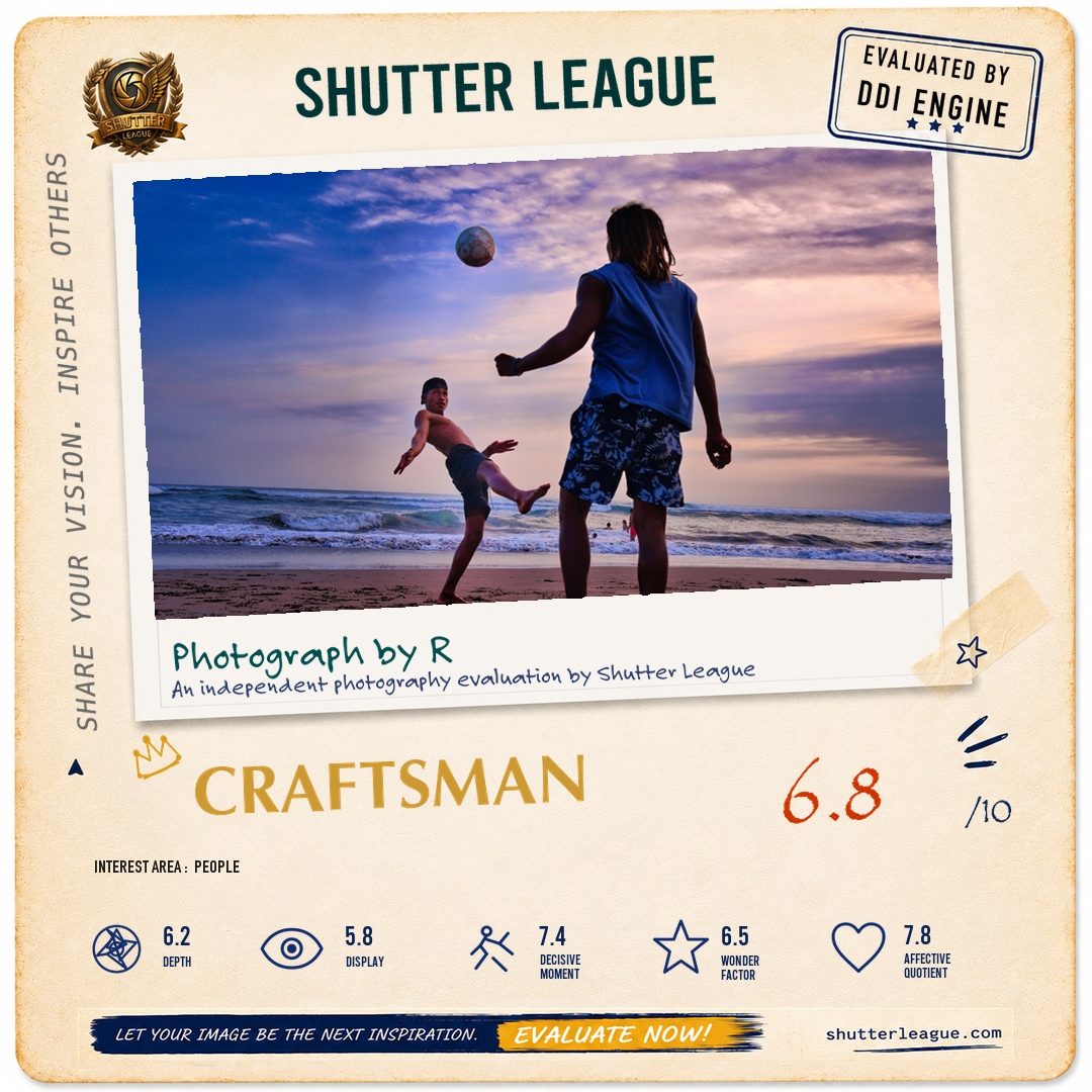 Shutter League evaluation card — FO0T BALL