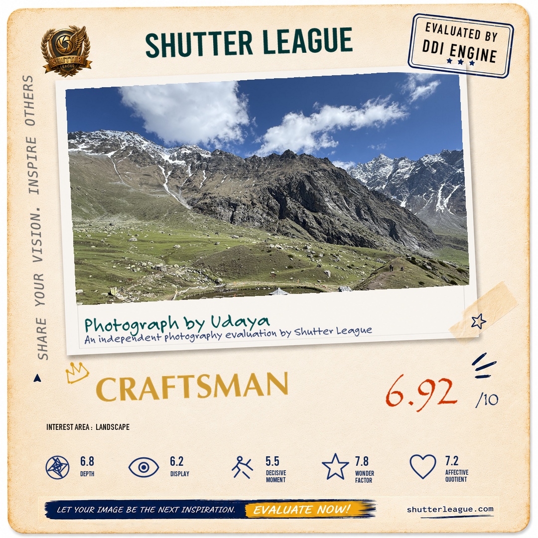 Shutter League evaluation card — World’s highest Krishna temple at Yulla Kanda, HP