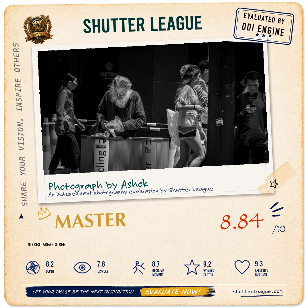 Shutter League evaluation card — Recycling