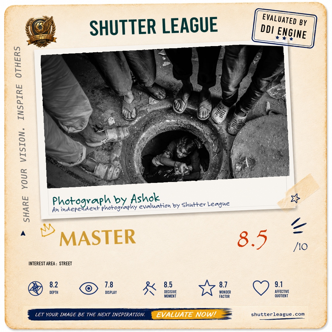 Shutter League evaluation card — The Well
