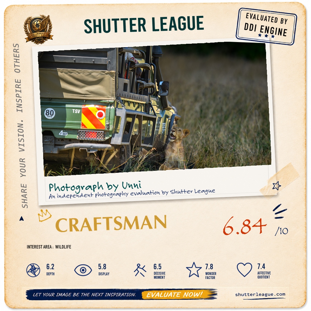 Shutter League evaluation card — Talking each other
