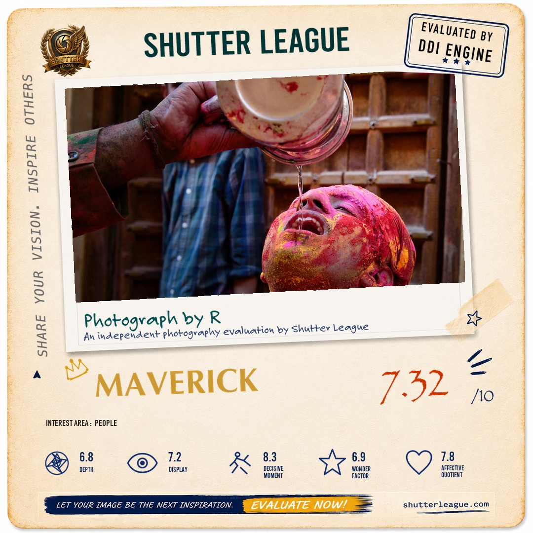 Shutter League evaluation card — THRISTY