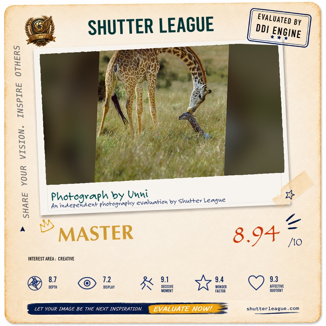 Shutter League evaluation card — Mother Love