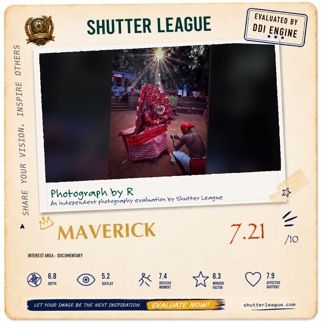Shutter League evaluation card — Double Blessing