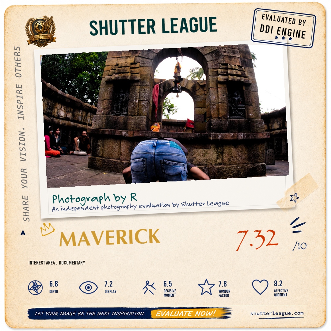 Shutter League evaluation card — MY HOMAGE