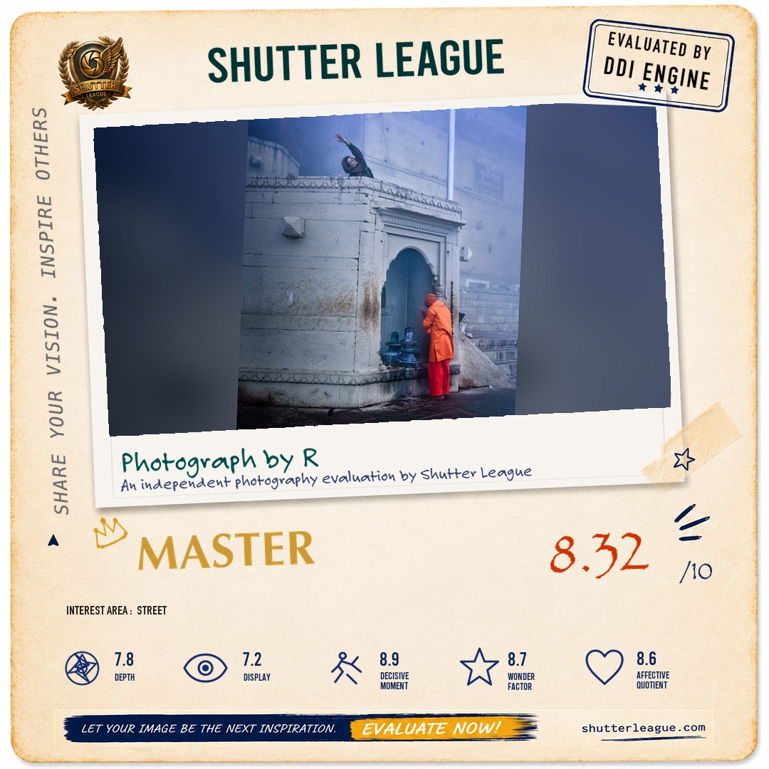 Shutter League evaluation card — MEDITATIVE