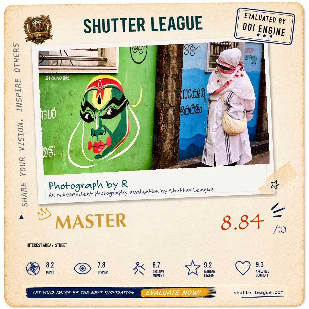 Shutter League evaluation card — LOVE YOUR EYES