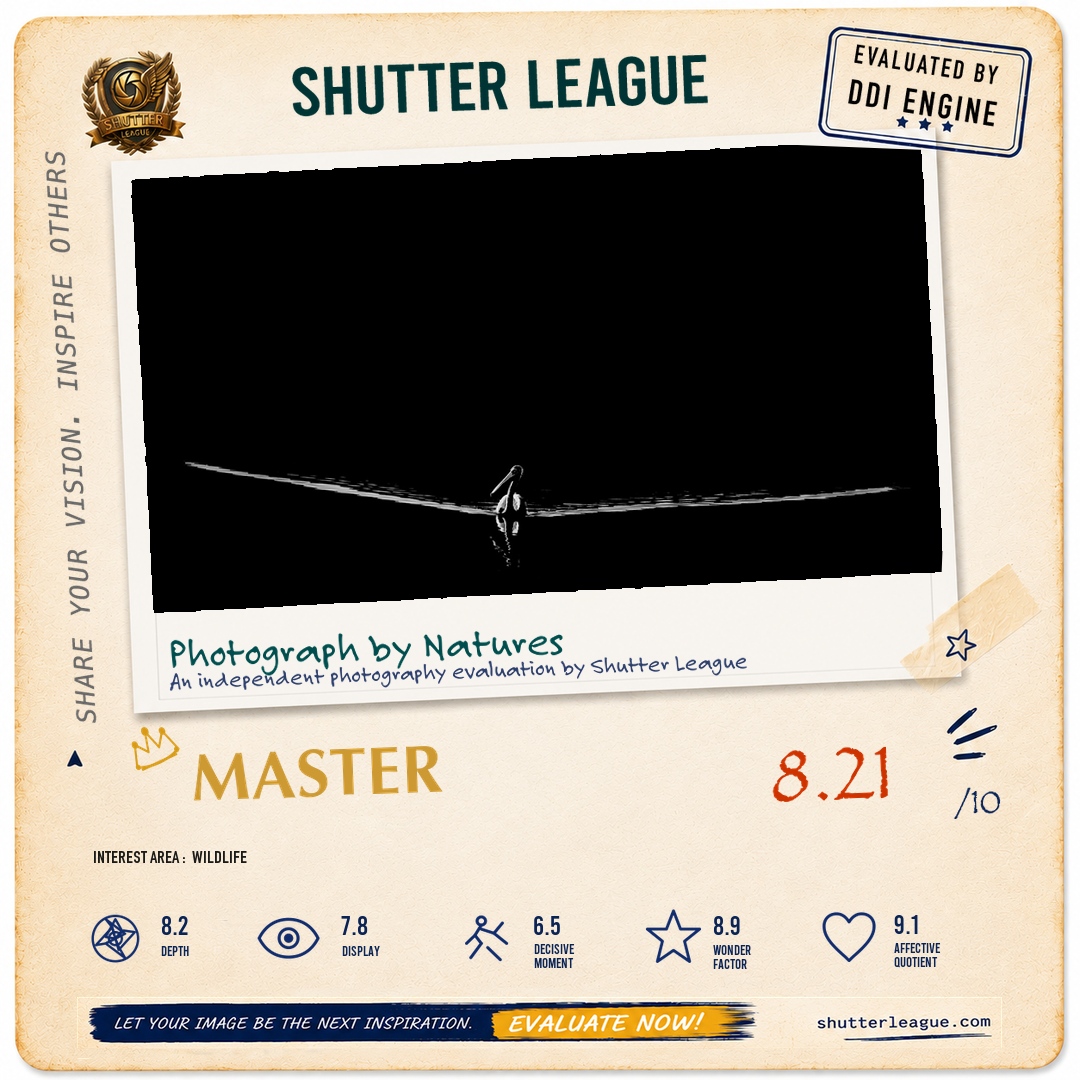 Shutter League evaluation card — Lady of the Lake