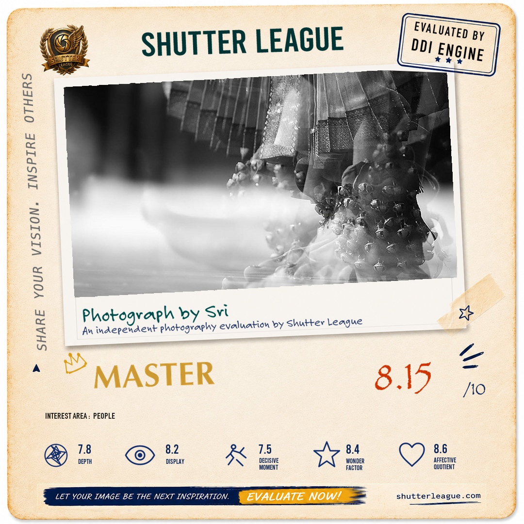 Shutter League evaluation card — dance