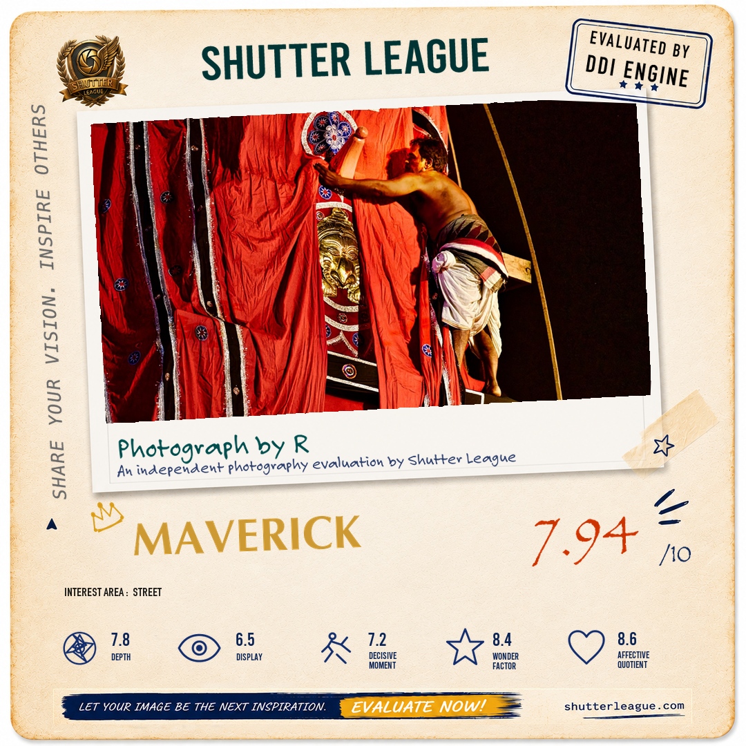 Shutter League evaluation card — UNVEILING 2