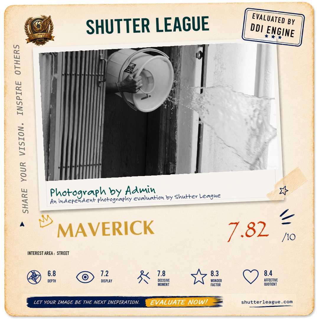 Shutter League evaluation card — Street Photography