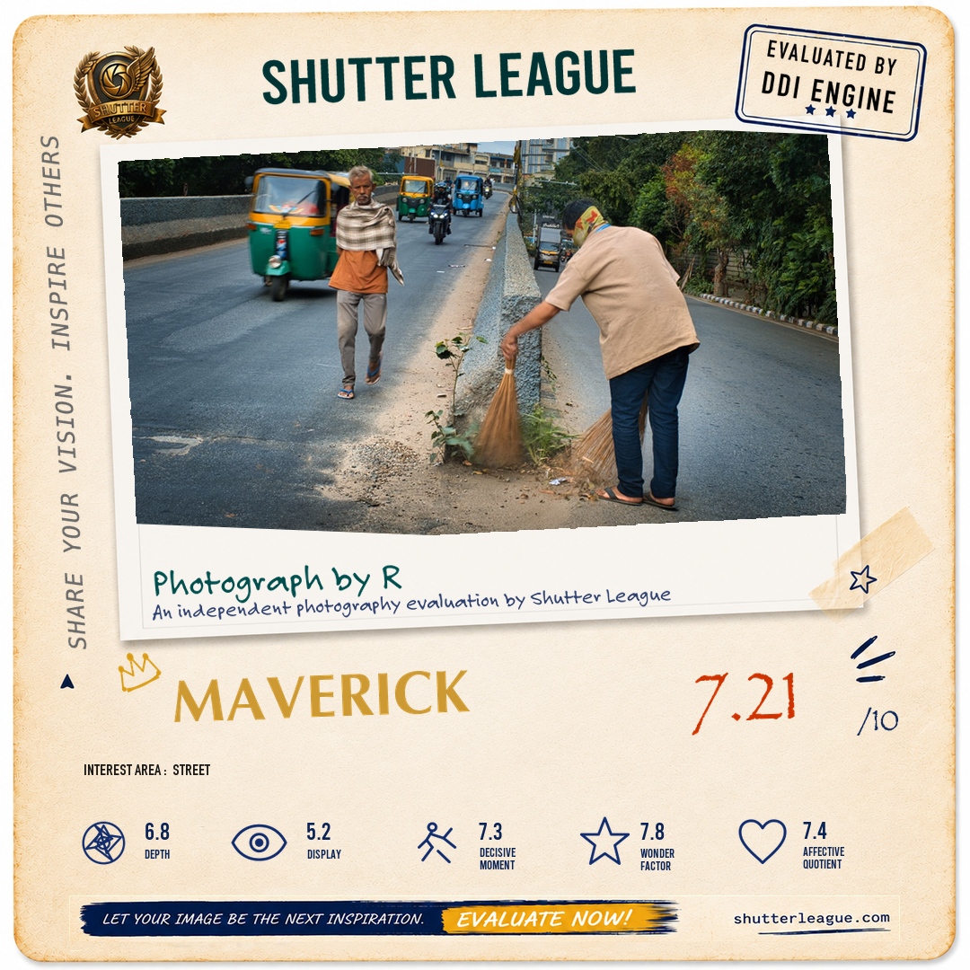 Shutter League evaluation card — BETWEEN