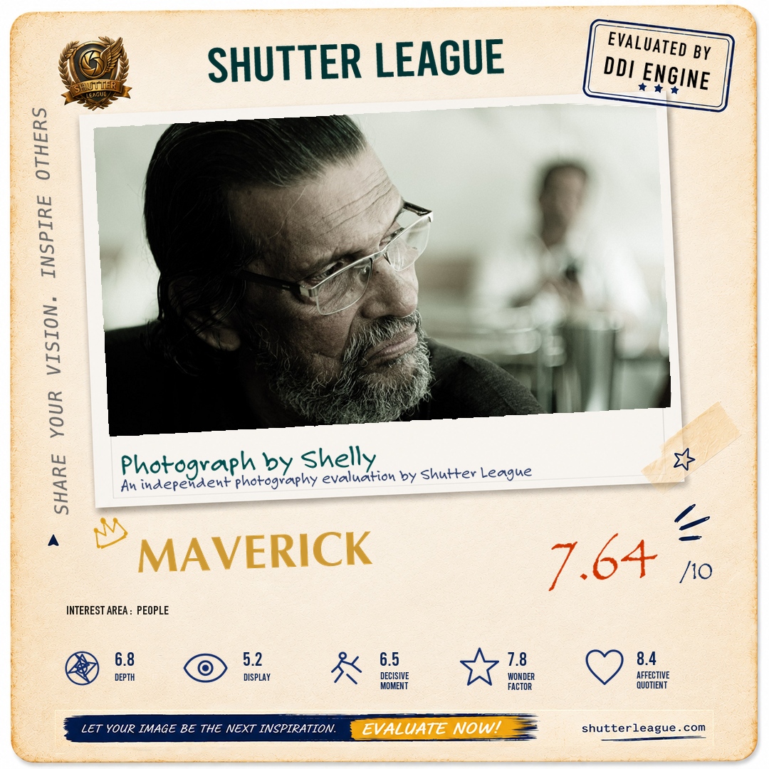 Shutter League evaluation card — Cafe stories