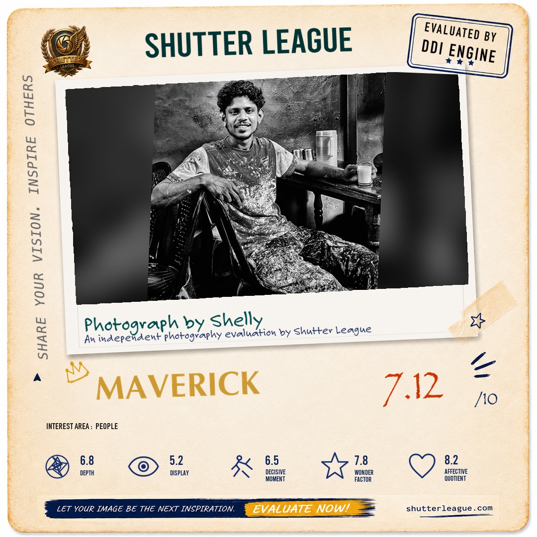 Shutter League evaluation card — Tea break