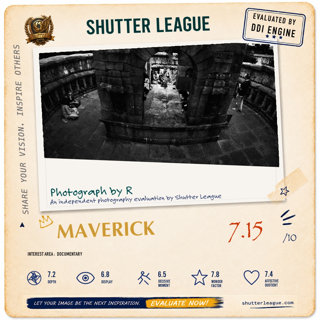 Shutter League evaluation card — MEDITATE