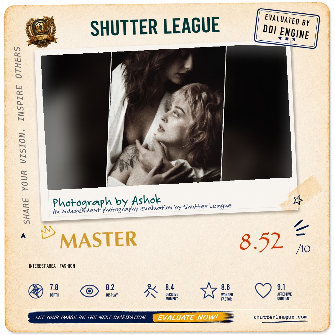 Shutter League evaluation card — The moment