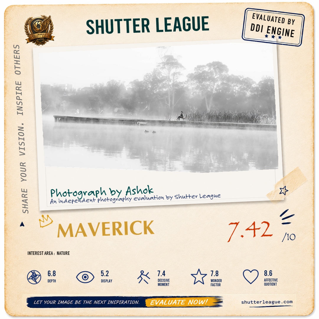 Shutter League evaluation card — Serenity