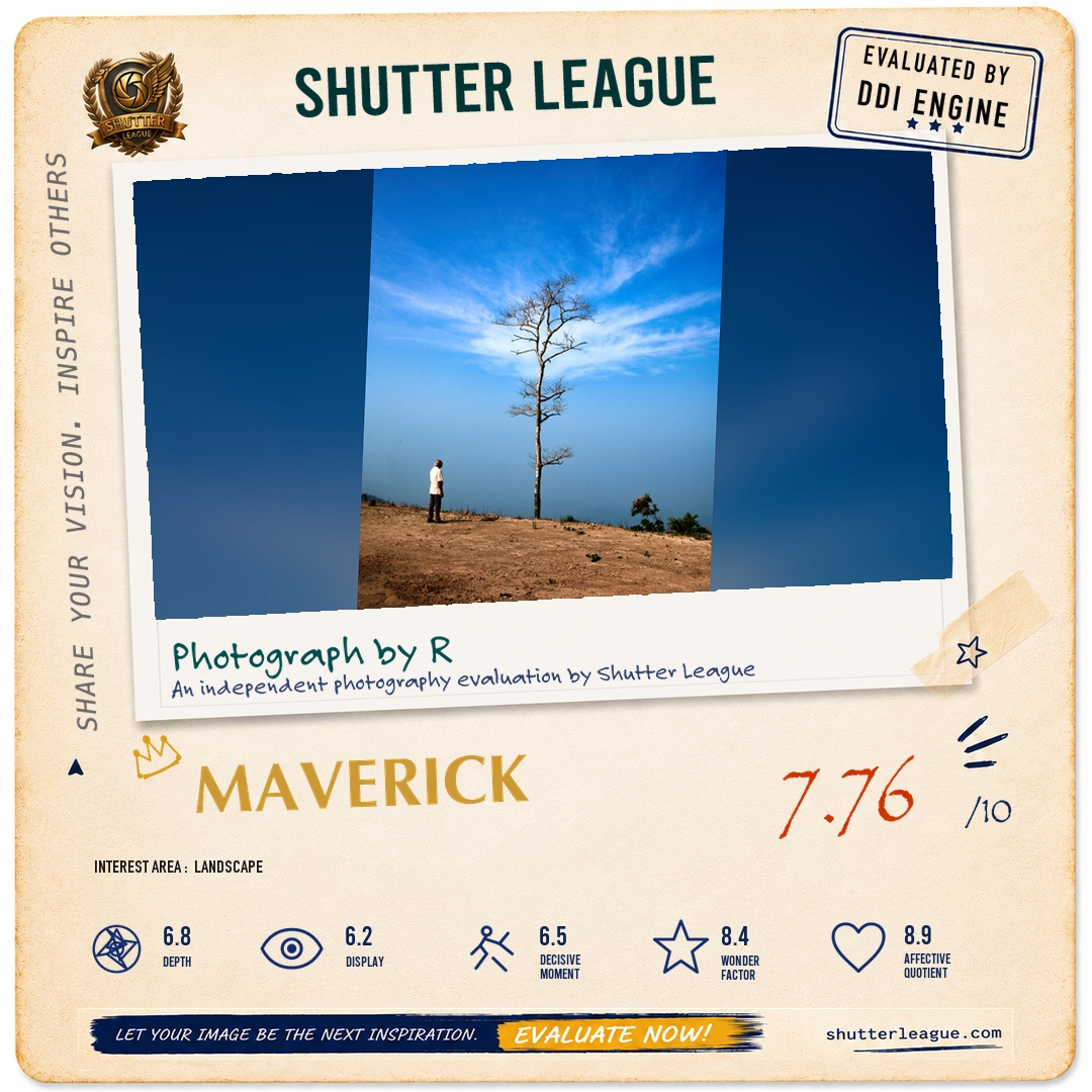 Shutter League evaluation card — LONELY