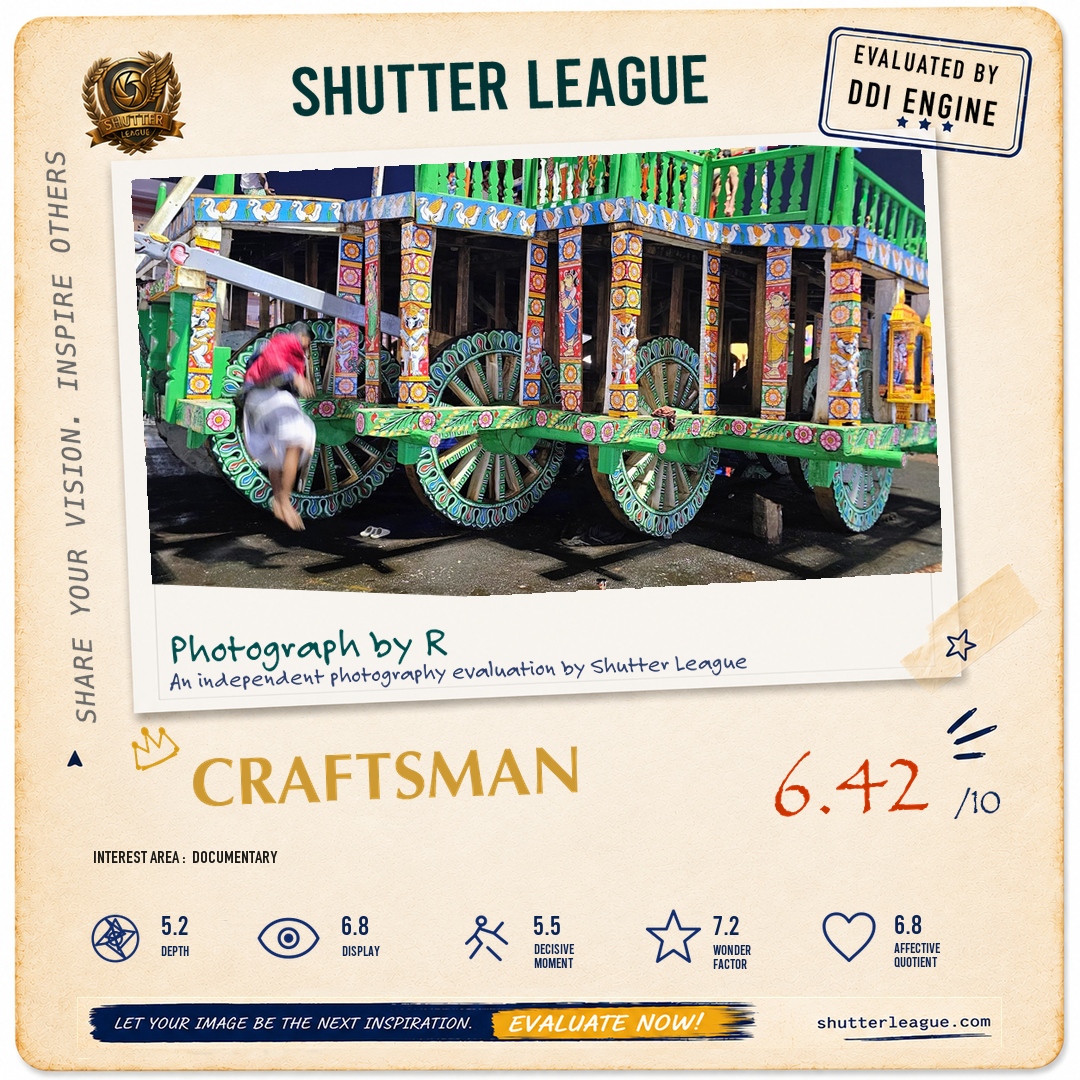 Shutter League evaluation card — Rath READY