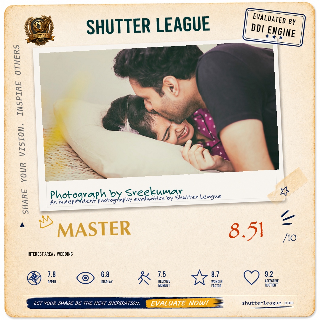 Shutter League evaluation card — Those days will always be remembered