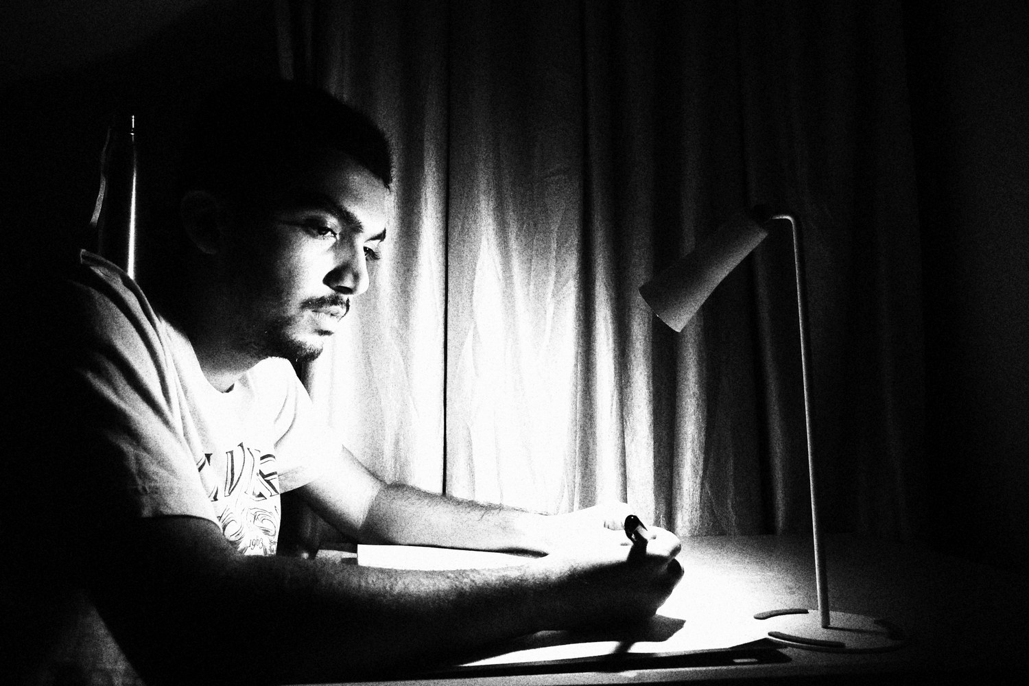 A Photo which was taken from a short film which i shoot during my college