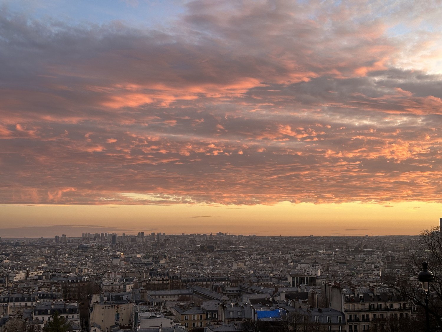 Scarlet Skies of Paris