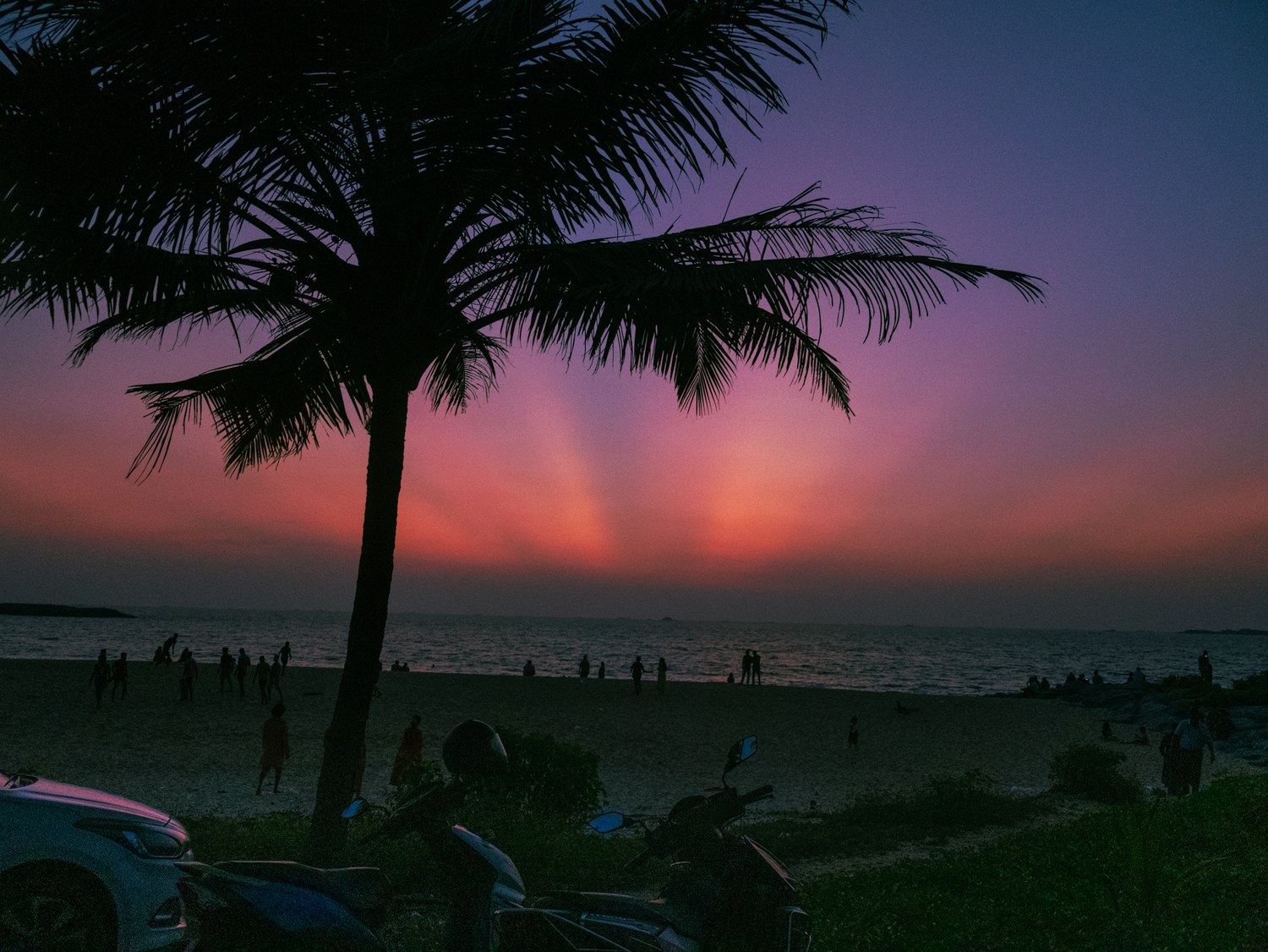 Sunset in Malpe Beach,Karnataka